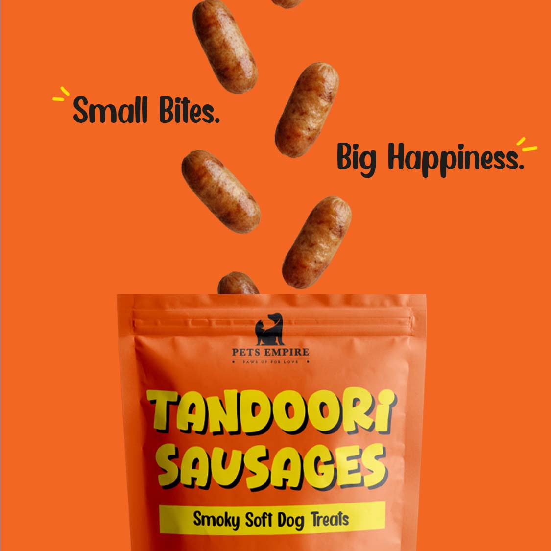 Pets Empire Tandoori Sausage Treats for dogs (100gms)