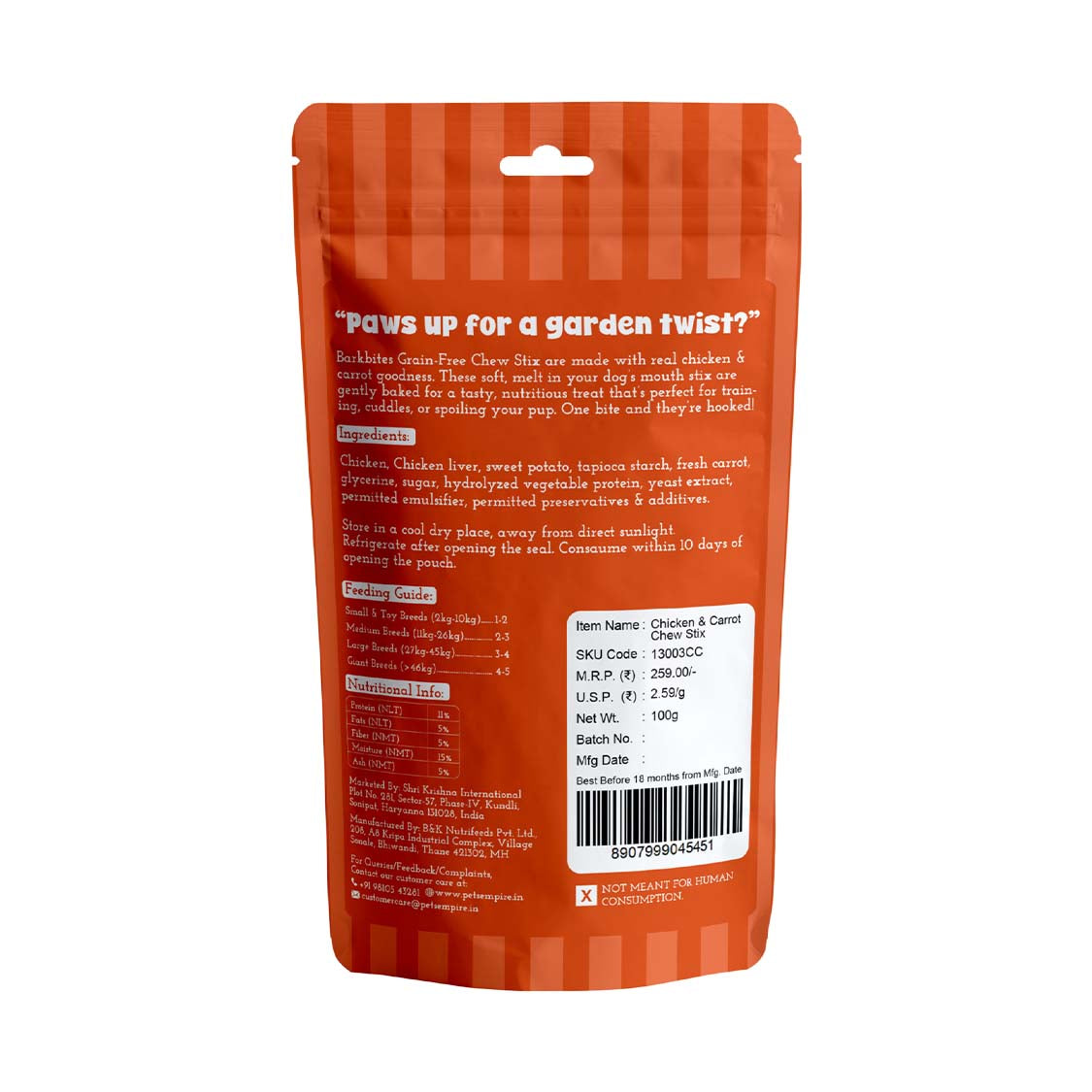 Pets Empire  Barkbite Chew Stix For Dogs