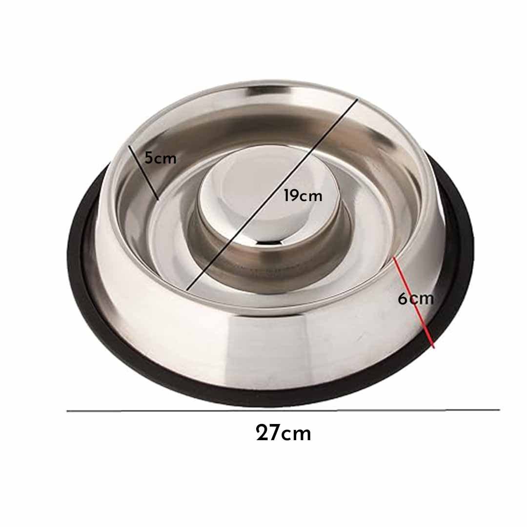 PETS EMPIRE Slow Feeder Dog Bowl