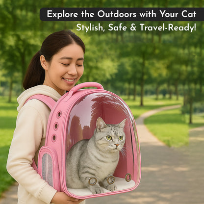 Pets Empire Backpack for Cats/ Puppies- Pink