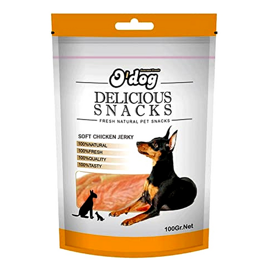 O'Dog Soft Chicken Jerky- 420g