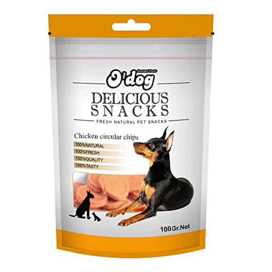 O'Dog Chicken Circular Chips - 100 gms