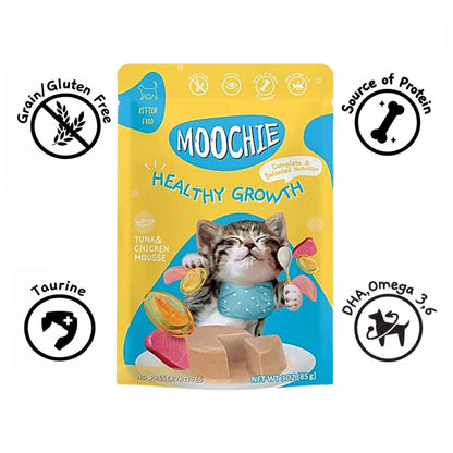Moochie Wet Food Gravy for Cats - Healthy Growth (85g)