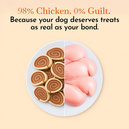 O'Dog Chicken Big Sushi Dog Treats -100g