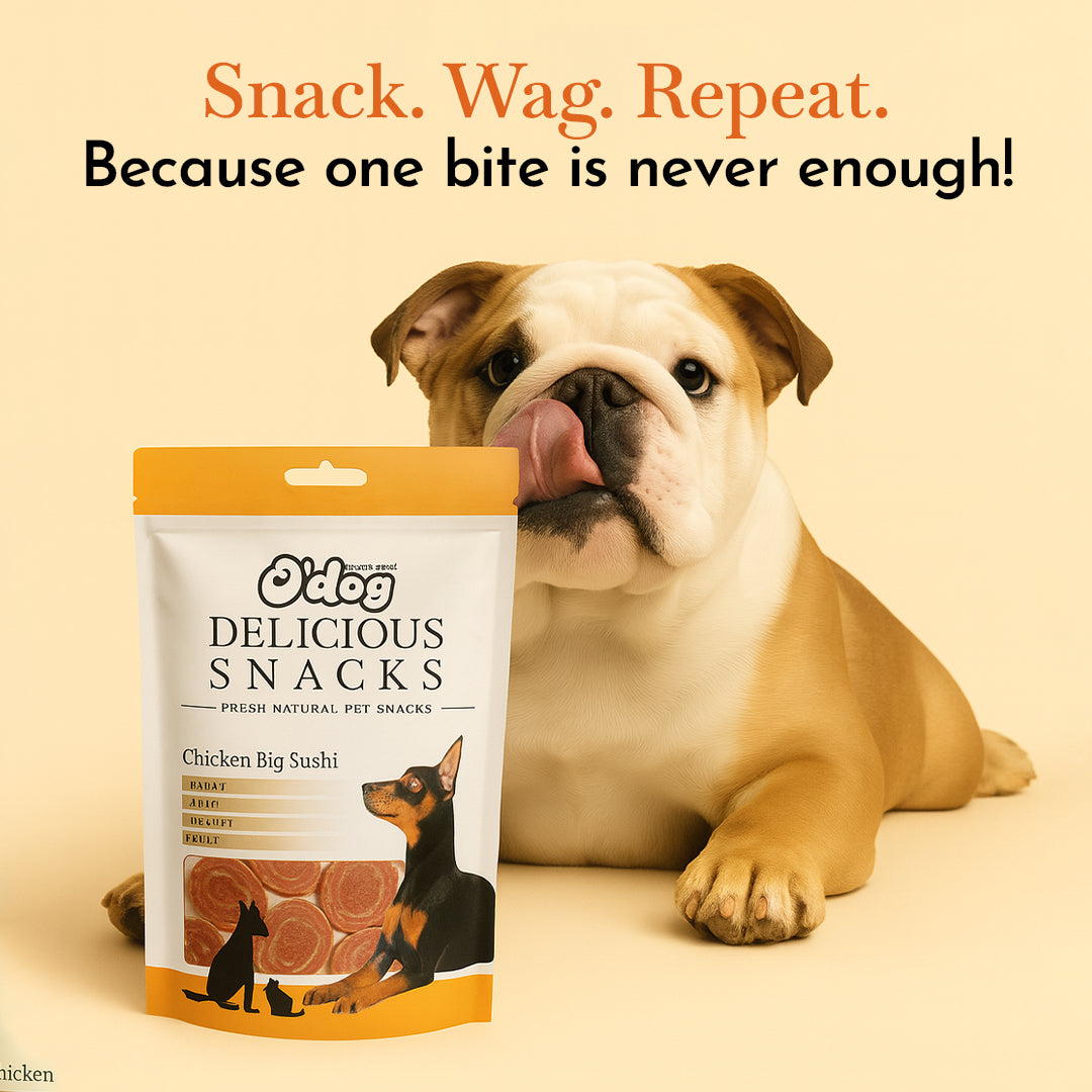 O'Dog Chicken Big Sushi Dog Treats -100g