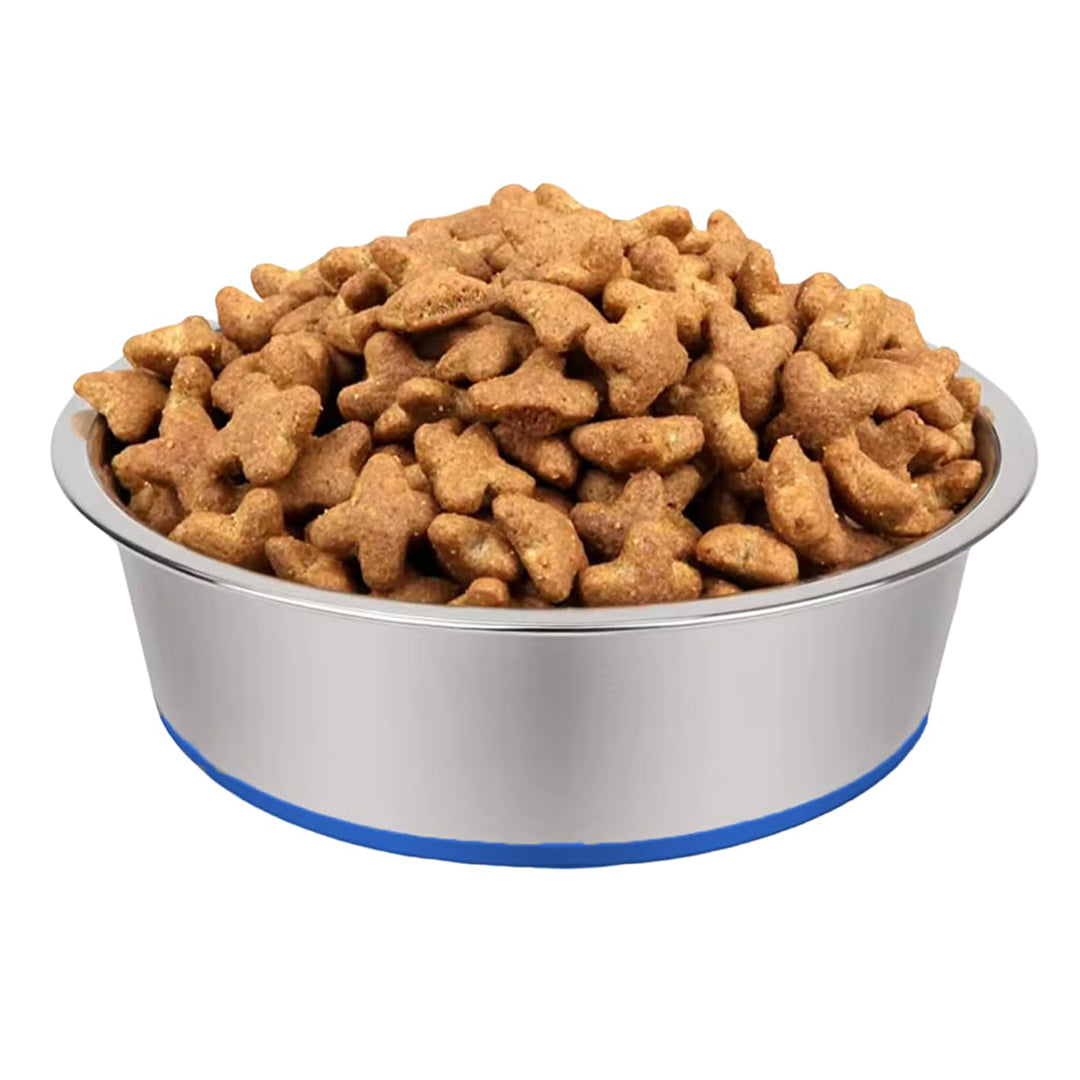 Pets Empire Classic Stainless Steel Dog Bowl (Pack of 2)