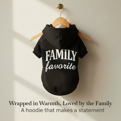 Pets Empire Family Favorite Hoodie For Dogs -  Black