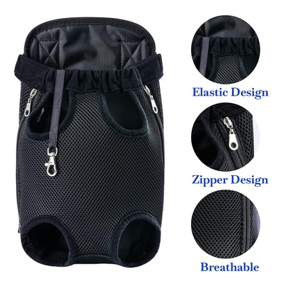 Pets Empire Travel Carrier for Cats & Small Dogs (Black)