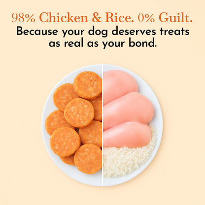 O'Dog Chicken & Rice Treats - 420 gms