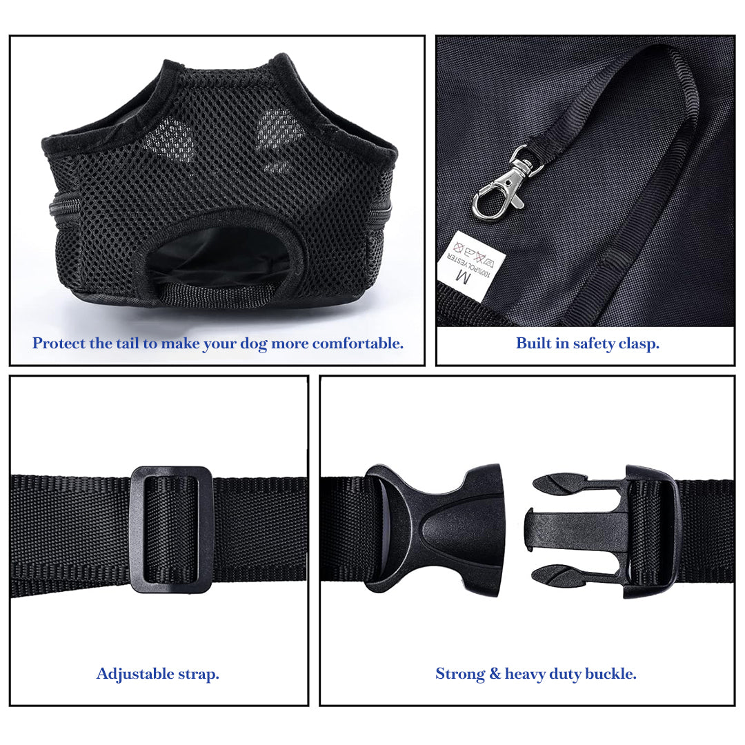 Pets Empire Travel Carrier for Cats & Small Dogs (Black)