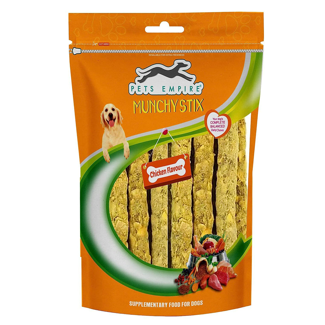 Pets Empire Dog Munchy Sticks Chicken Flavor -1Kg