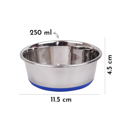 Pets Empire Classic Stainless Steel Dog Bowl (Pack of 2)