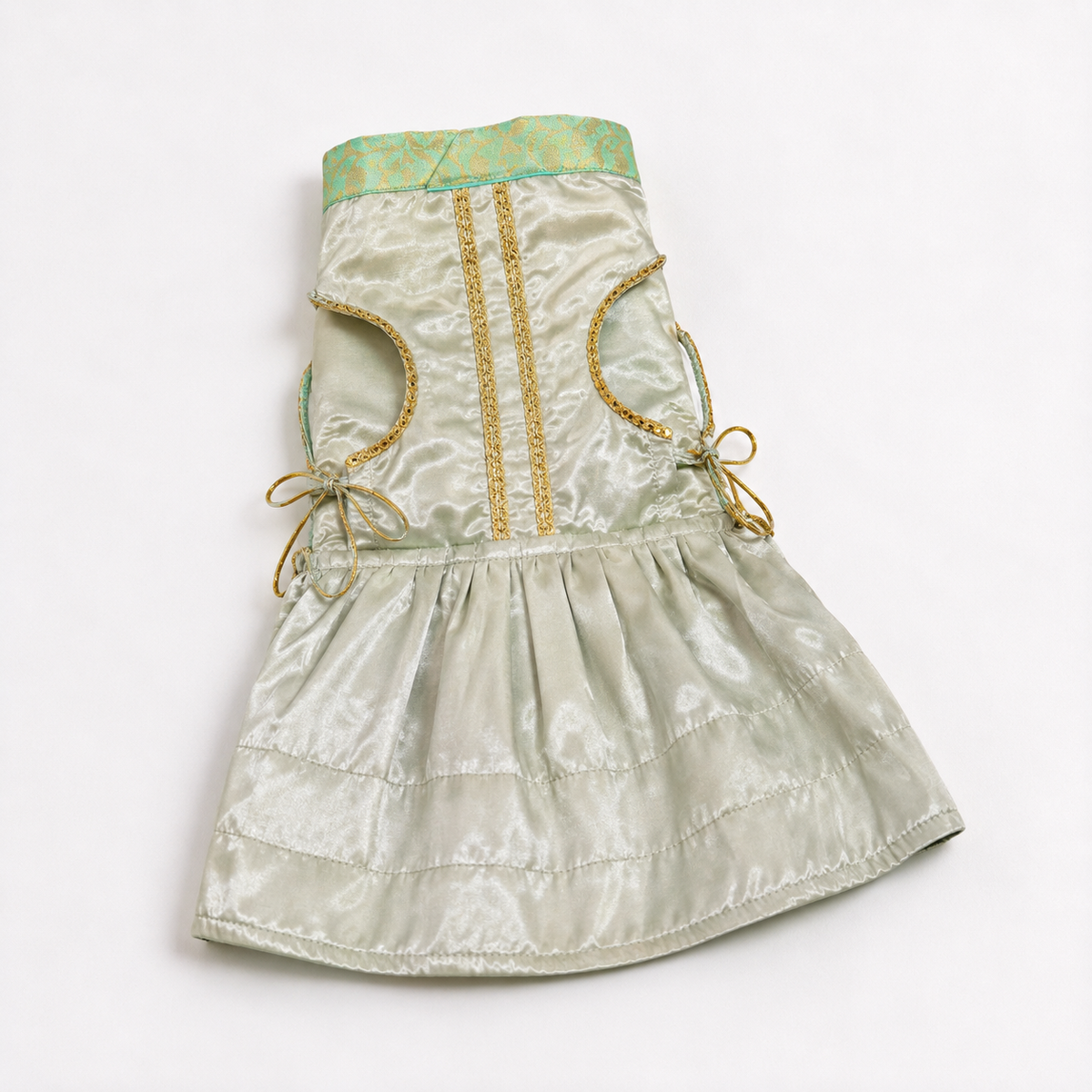 Pets Empire Lehenga Dress for Female  Dogs- Mint Green