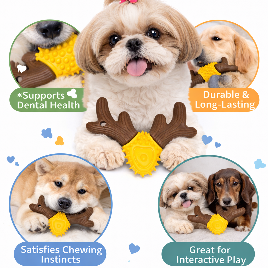 Pets Empire Deer Antler Chew Toy for Dogs