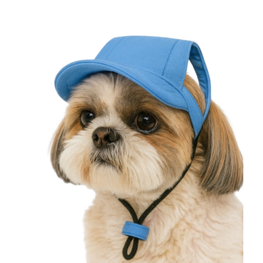 Pets Empire Adjustable Sporty Cap for Dogs – Sun Protection & Style- blue