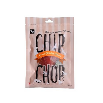 CHIP CHOP ROAST CHICKEN STRIP DOG TREATS 70g