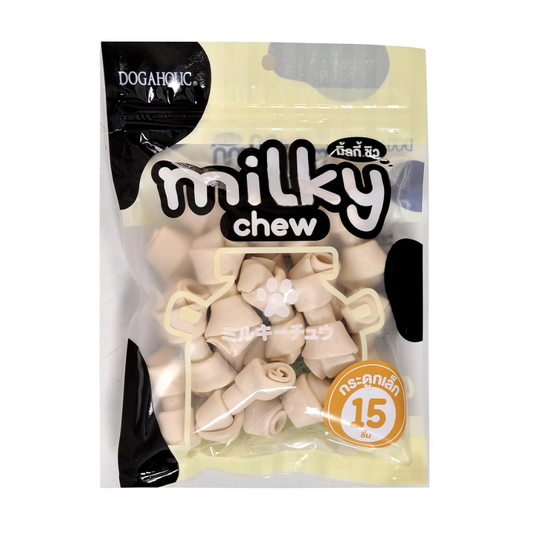 Dogaholic Milky Chew Bone Style Dog Treats-210g