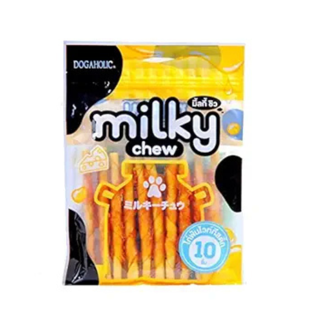 Dogaholic Milky Chew Cheese Chicken Bone Style-150g