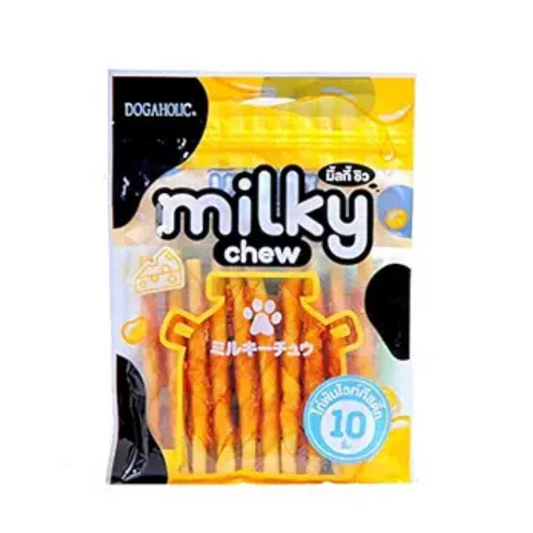 Dogaholic Milky Chew Cheese Chicken Bone Style-150g