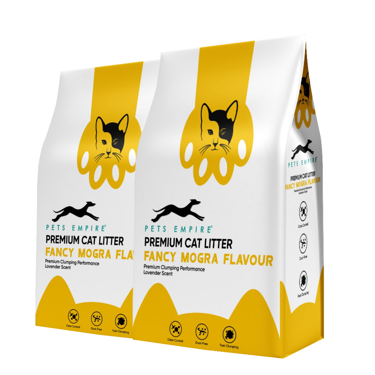 Pets Empire Cat Litter ( Natural & Clumpy) -Mogra Scented