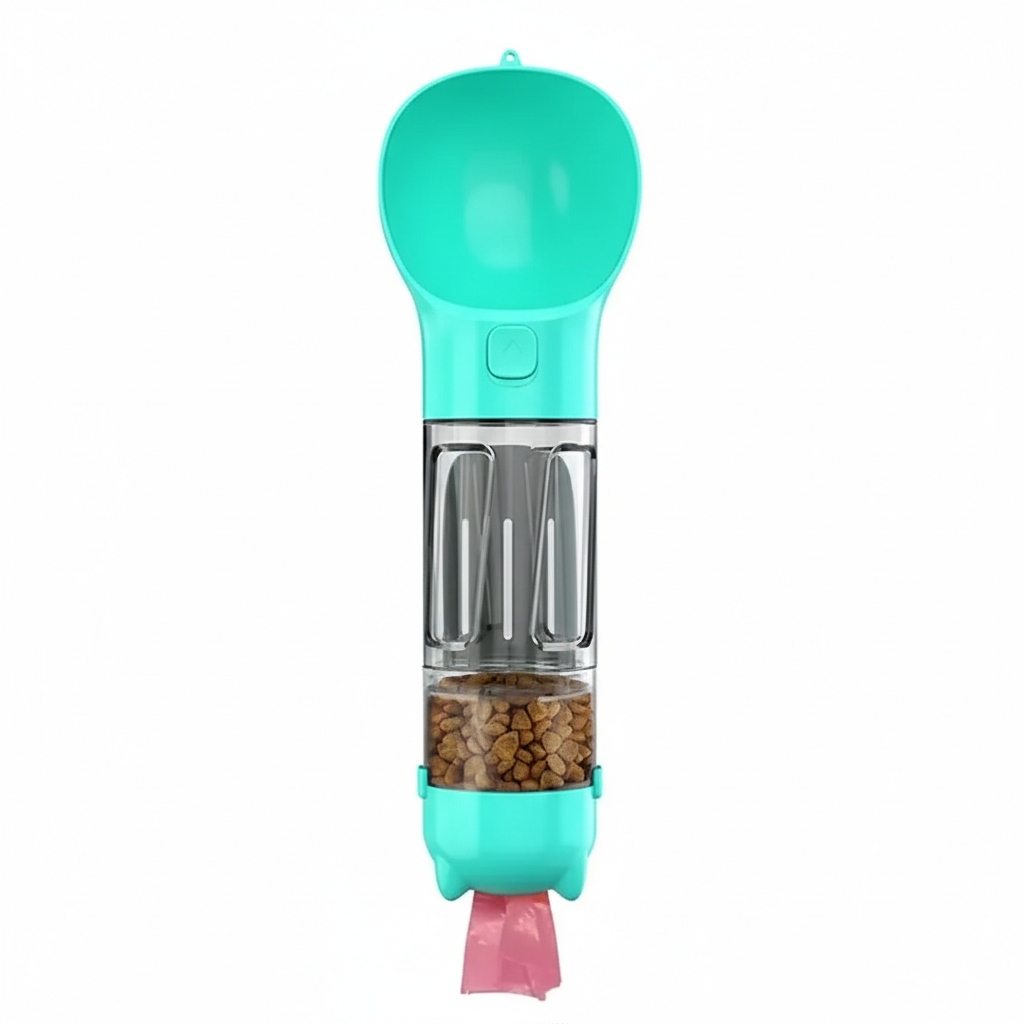 Pets Empire Multifunctional pet travel cup Portable dog water feeder (300ml)