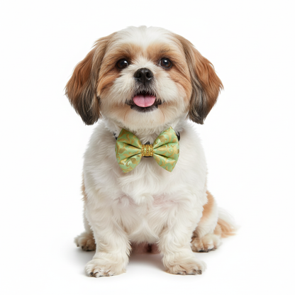 Pets Empire Dog & Cat Bow Tie Removable Bow (Green)