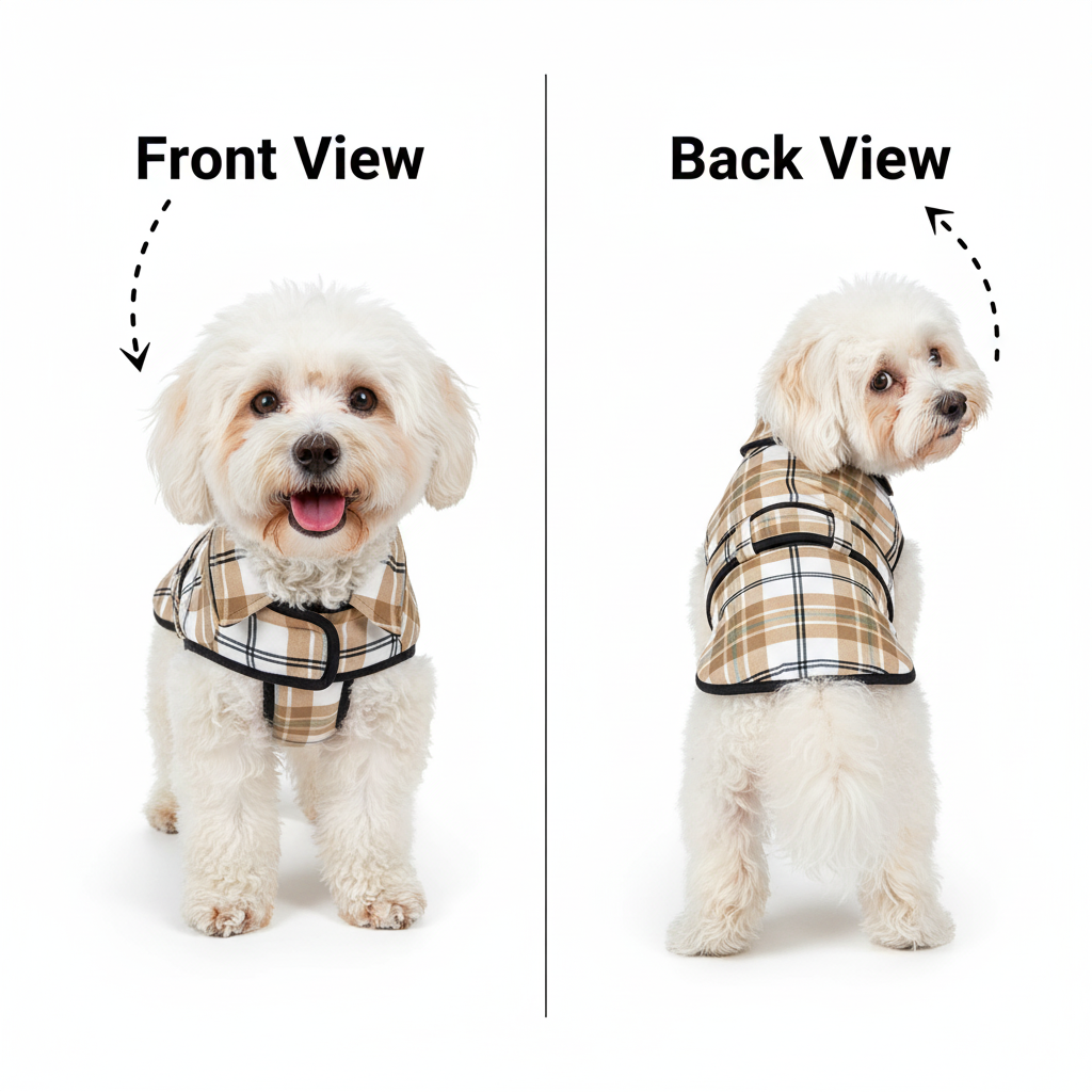 Pets Empire Winter Jacket for Dogs - Light Brown Color