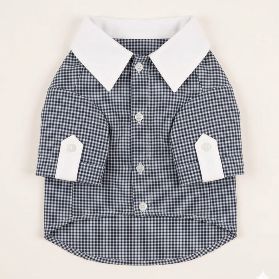 Pets Empire  Checkered Dog Shirt