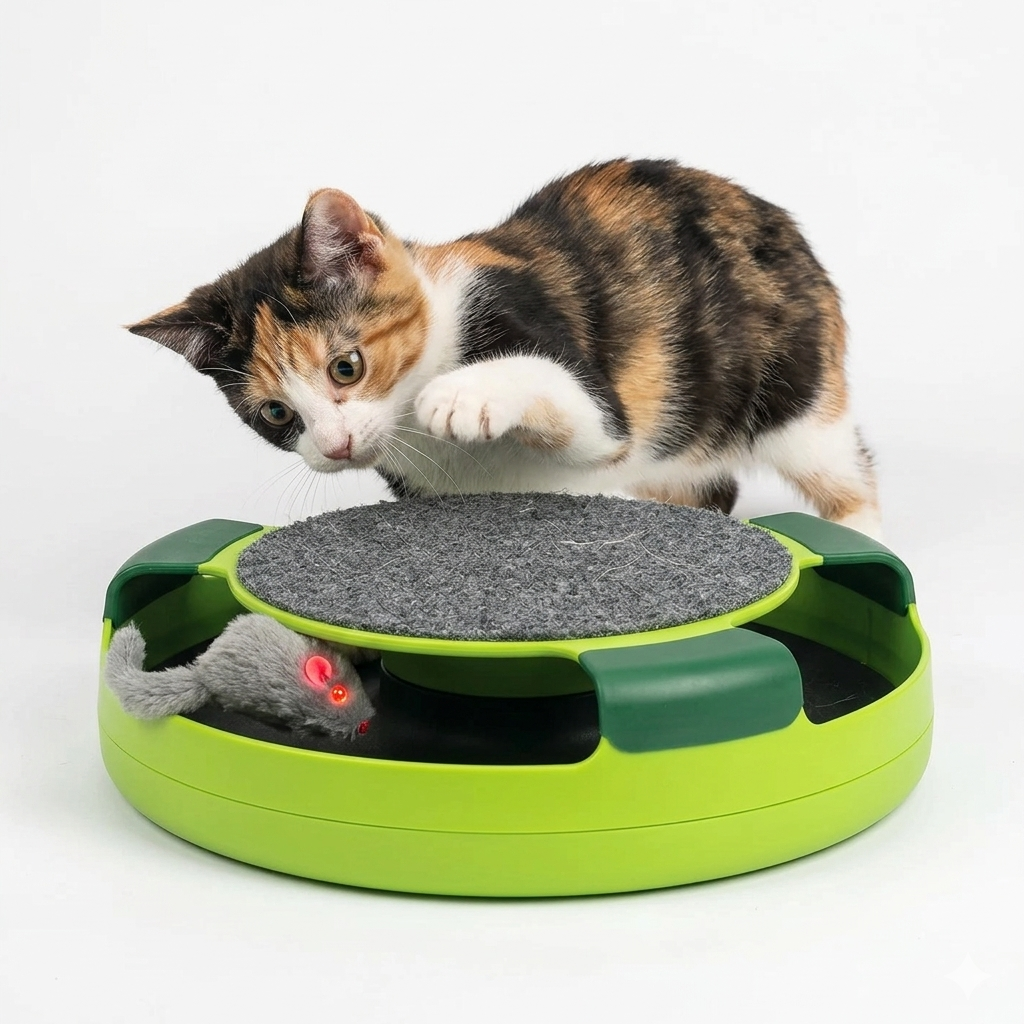 Pets Empire Running Mice and a Scratching Pad for Cat