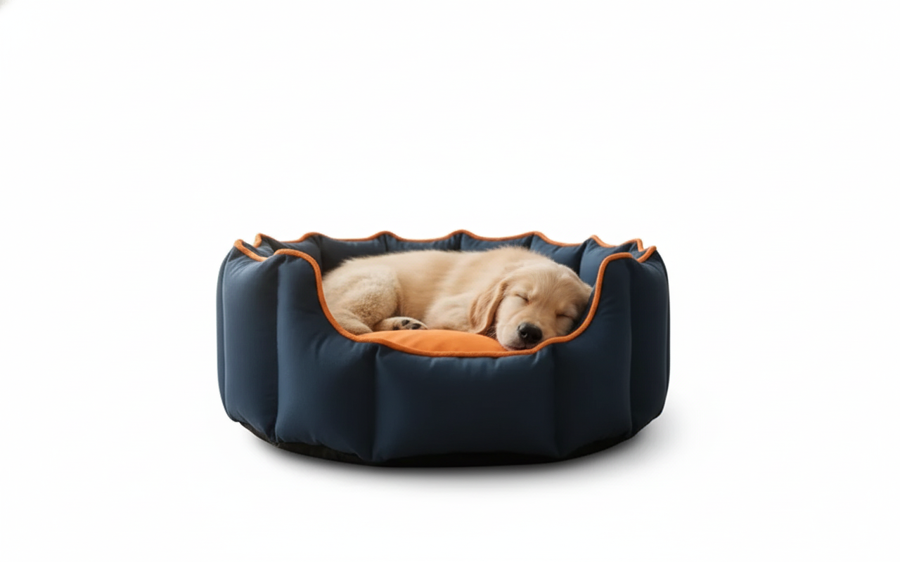 Pets Empire Cozy Deep Sea & Sunset  Bed for Dogs & Puppies