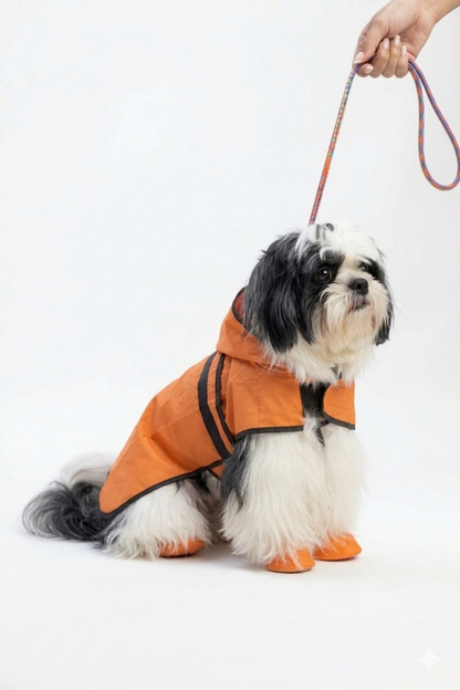 Pets Empire Raincoat for Dogs - Orange