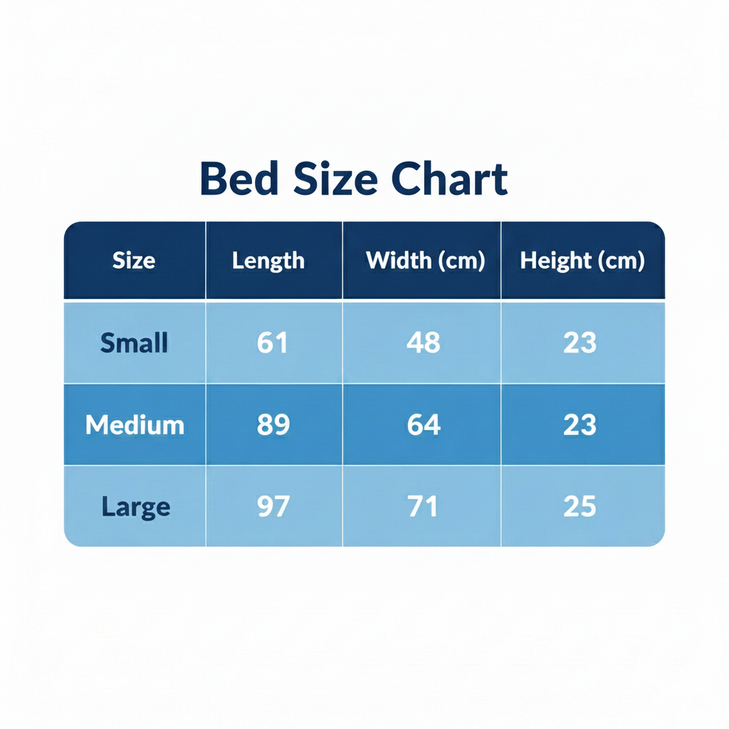 Pets Empire Classic Lounger Beds with Pillow for Dogs - Dark Blue