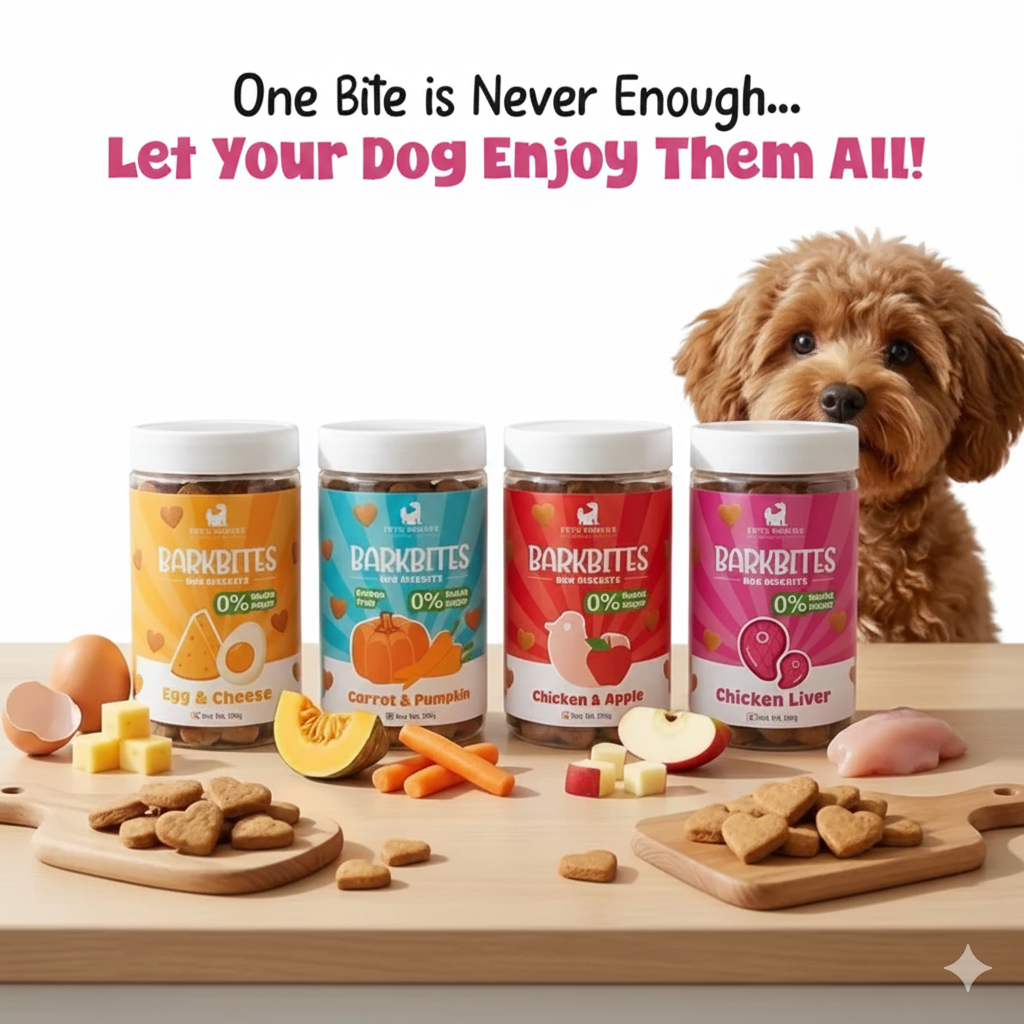 Pets Empire BarkBites Dog Biscuit Mix Flavor Combo