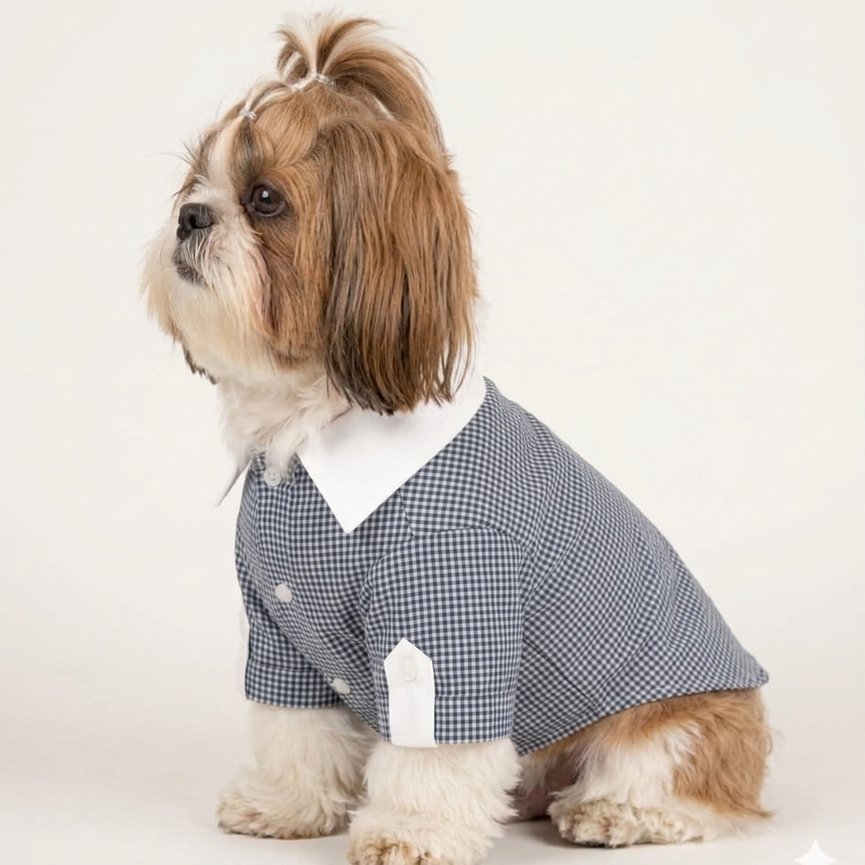 Pets Empire  Checkered Dog Shirt