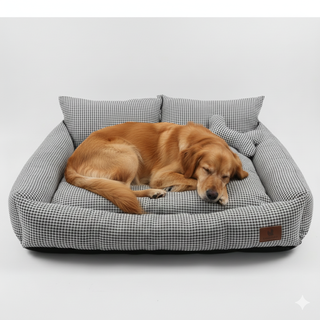 Pets Empire Signature Check Bed