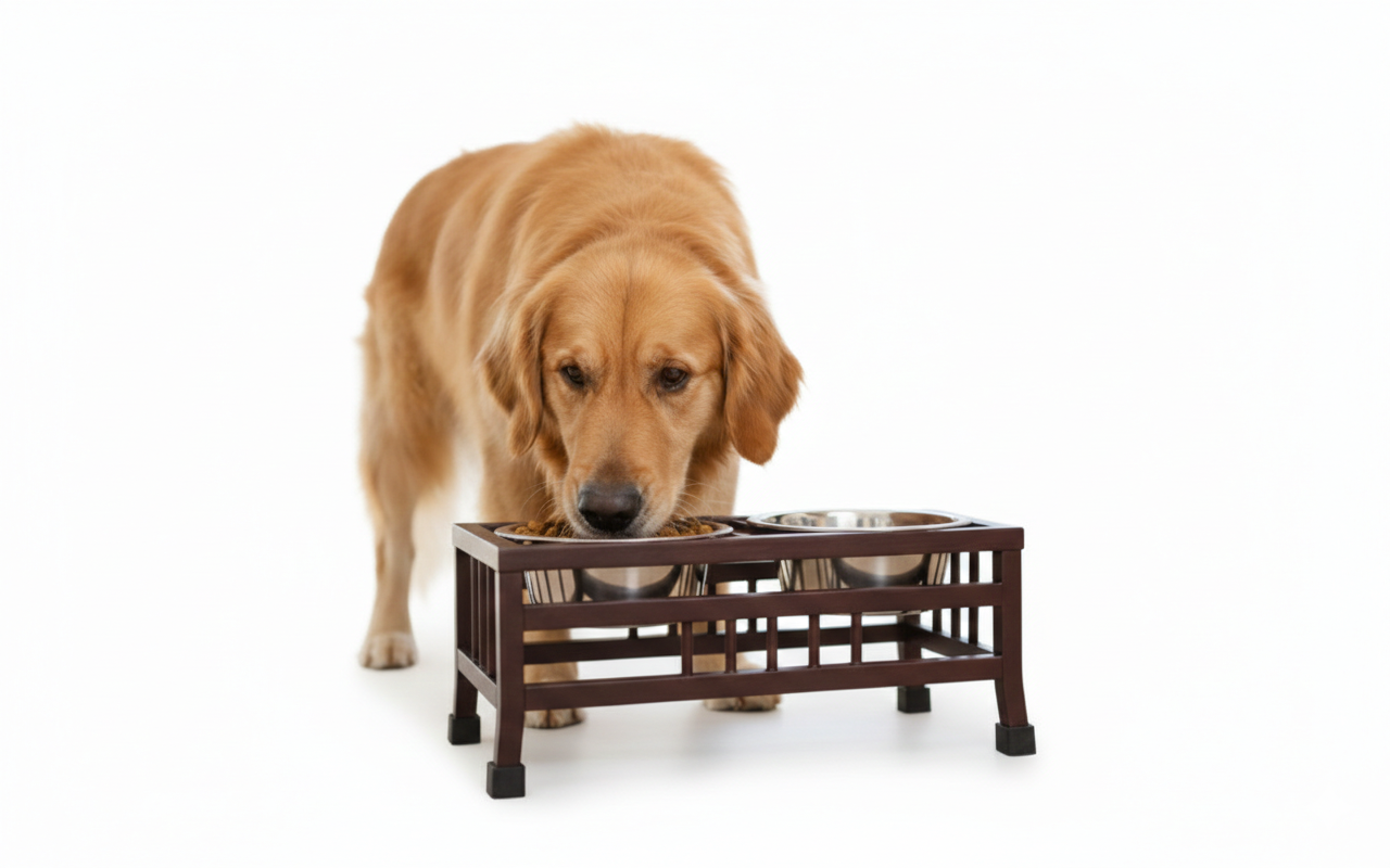 Pets Empire Square Metal Double Diner