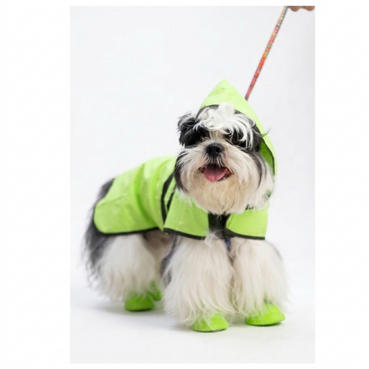 Pets Empire Raincoat for Dogs - Neon Green
