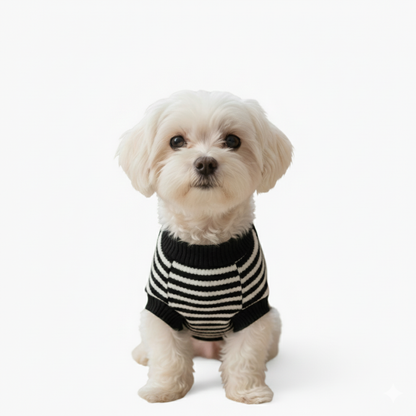 Pets Empire Warm Winter Sweater for All Breeds Dogs- Black