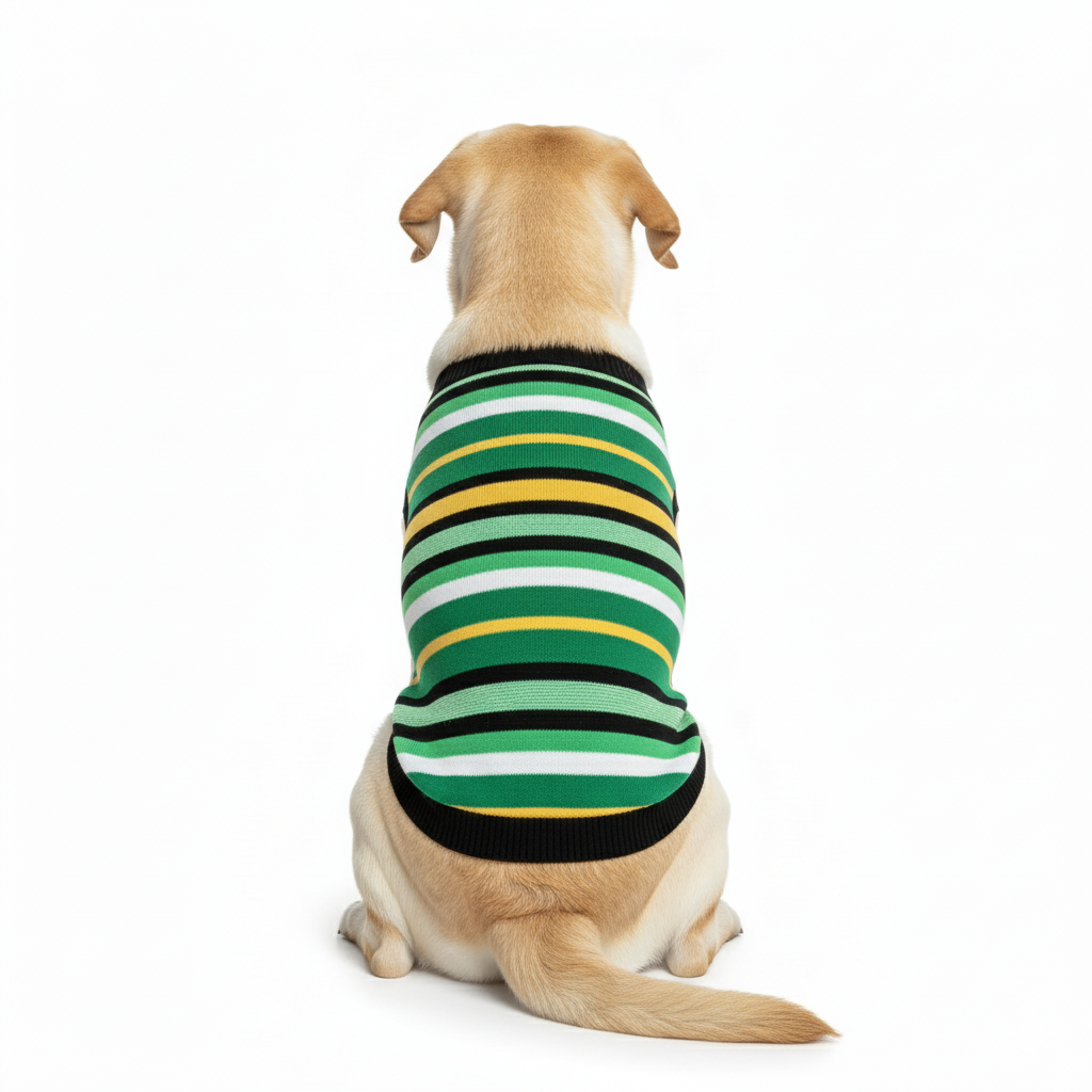 Pets Empire Warm  Winter Sweater for Dogs (Multicolor Geen)