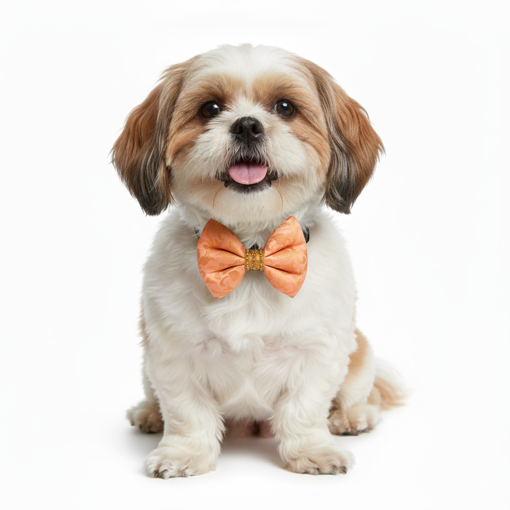 Pets Empire Festive Bow Tie for Pets - Peach