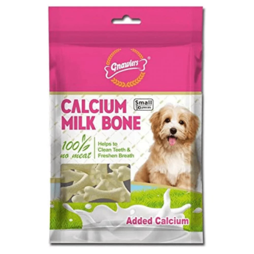 GNAWLERS CALCIUM MILK BONE SMALL 90piece (850g)