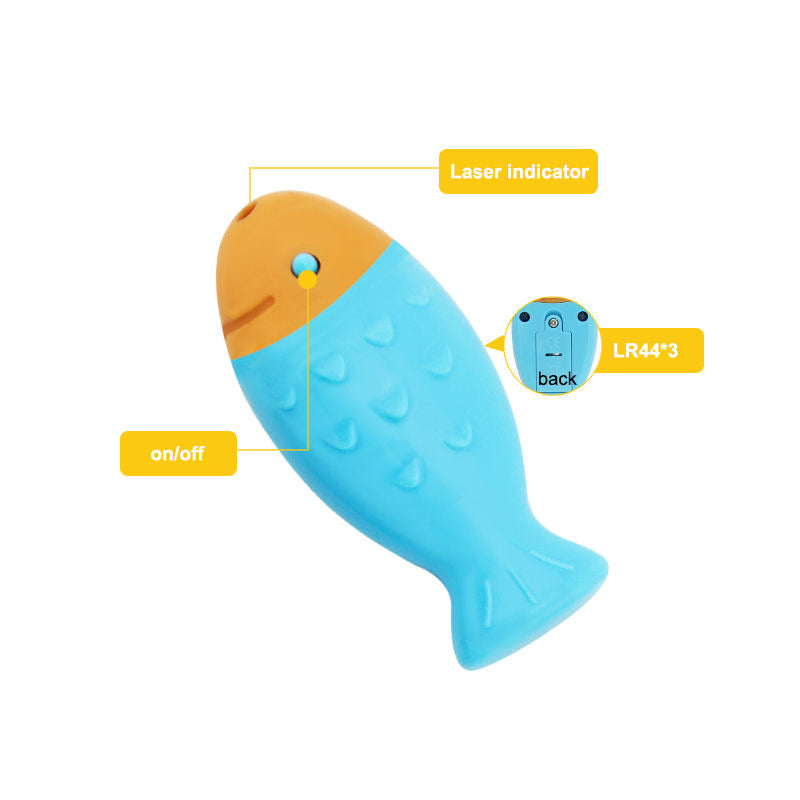 Pets Empire Fish-Shaped Laser Toy for Cats