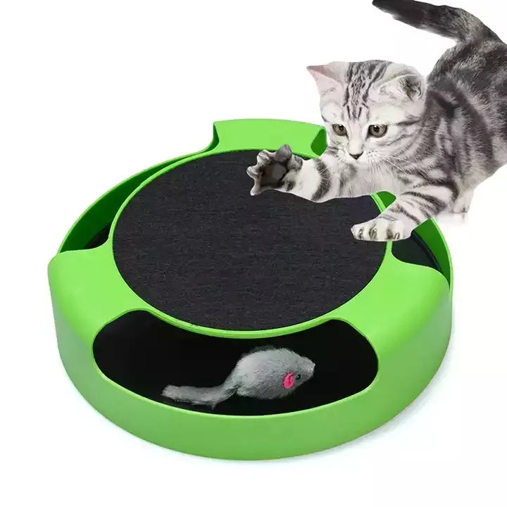 Pets Empire Running Mice and a Scratching Pad for Cat