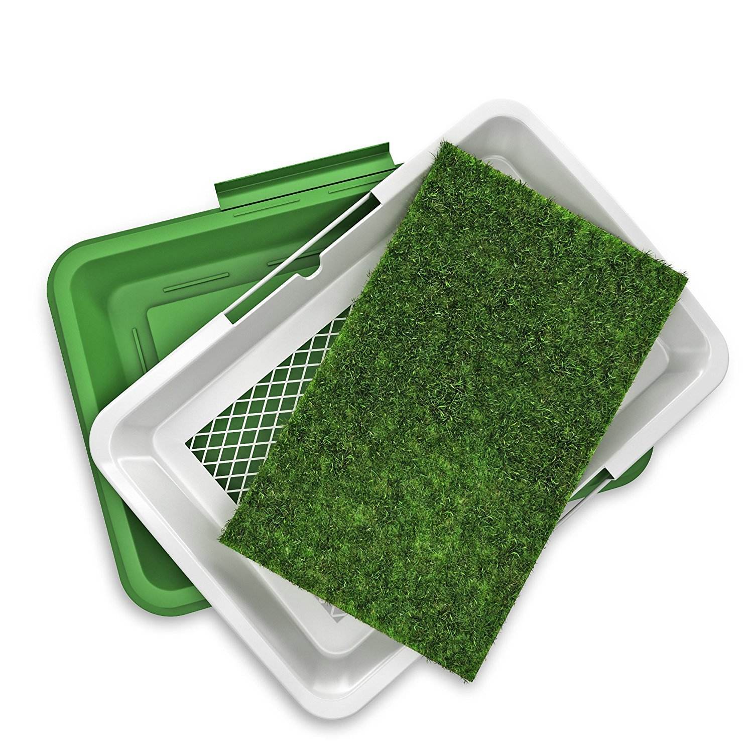 Pets Empire Potty Training Grass Tray for Puppies & Small Dogs