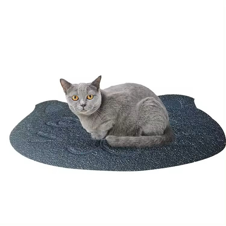 Pets Empire Cat Face Print Dog Cat Litter Mat