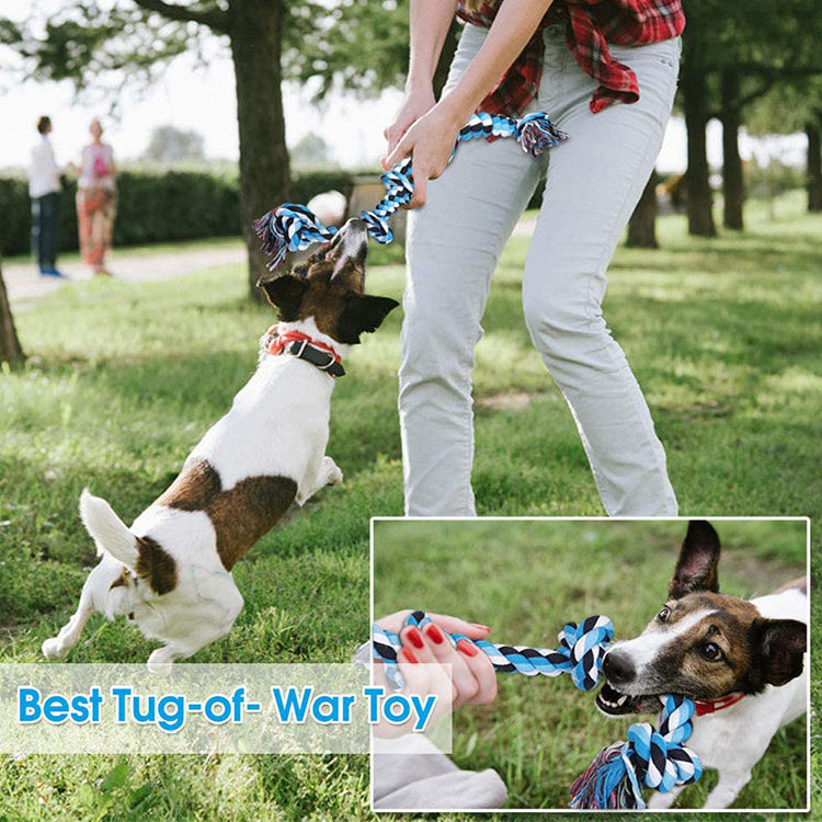 Pets Empire Combo of Rope Toy Medium Breed Dogs- (Pack of 6)