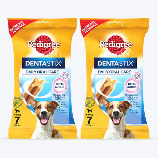 Pedigree Dentastix Dog Treat Weekly Pack For Small Breed - 110 g