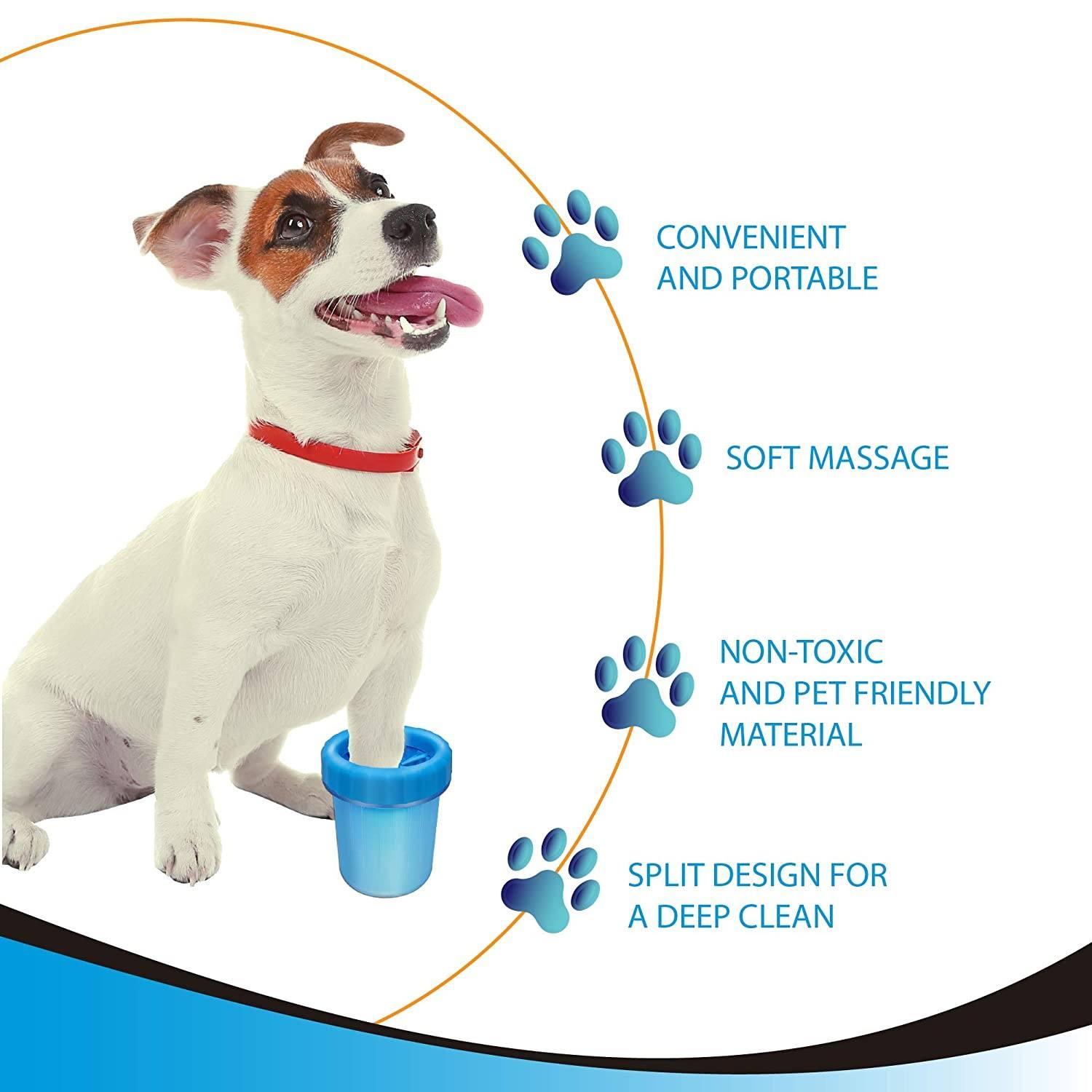 Pets Empire Portable Dog Feet Washer Paw Cleaner