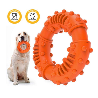 Pets Empire Combo of Rope Toy With Spike Ring For Dogs (Pack of 2)