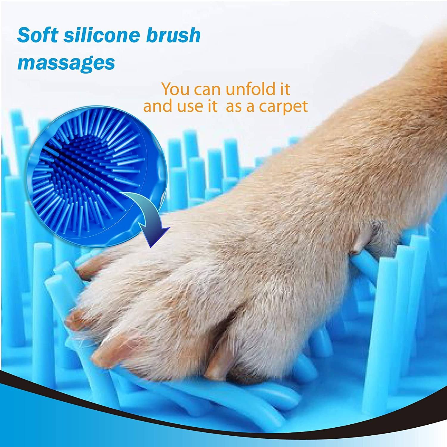 Pets Empire Portable Dog Feet Washer Paw Cleaner